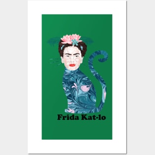Frida Kat-lo! Posters and Art